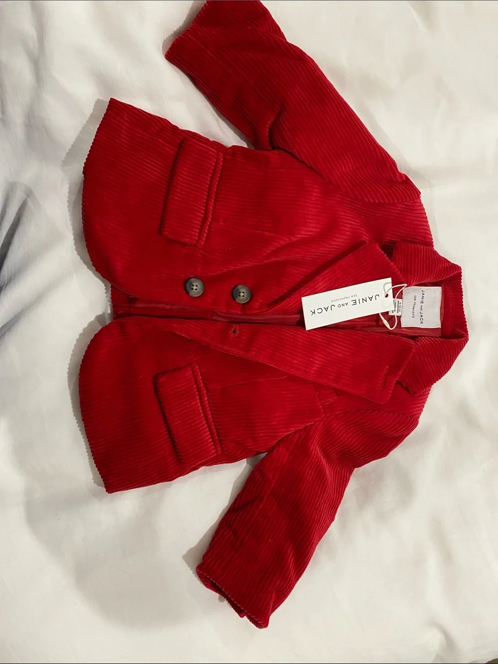 Janie and Jack Corduroy Blazer and Pants